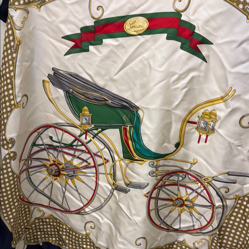 Gucci Carriage Scarf